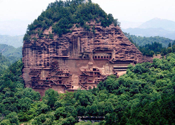 Maijishan Grottoes buddhista templom