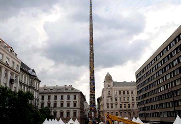A világ legmagasabb LEGO-tornya, magyar Guinness rekord