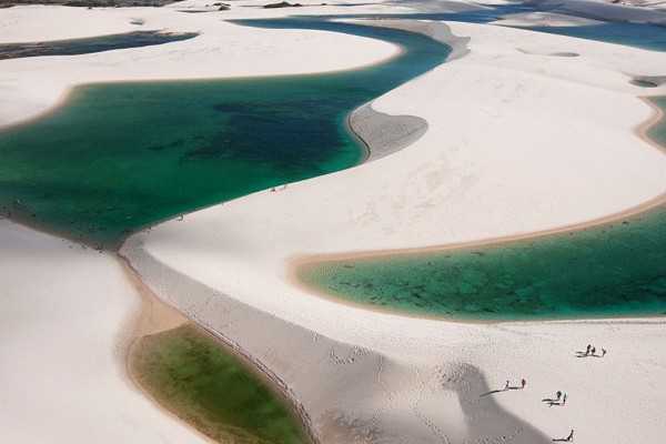 Gyönyörű természeti csoda a lagúnás sivatag