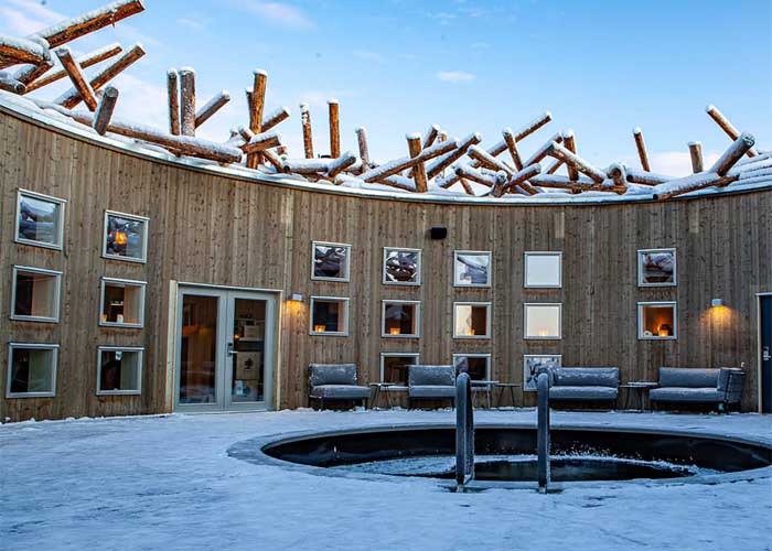 Lebegő szauna és gyógyfürdő nyílt Svédországban