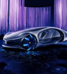 A VISION AVTR nevet kapta a Mercedes legújabb modellje, amelyet a 2020-as Las Vegasban megrendezett CES kiállításon mutattak be először.